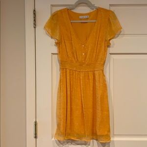 Abercrombie sundress - yellow